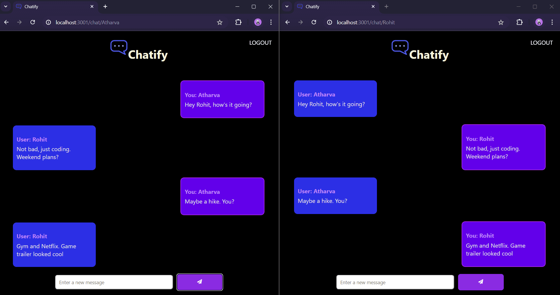 Realtime Chat Application